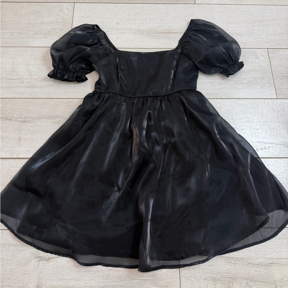 Elegant Black Mini Dress